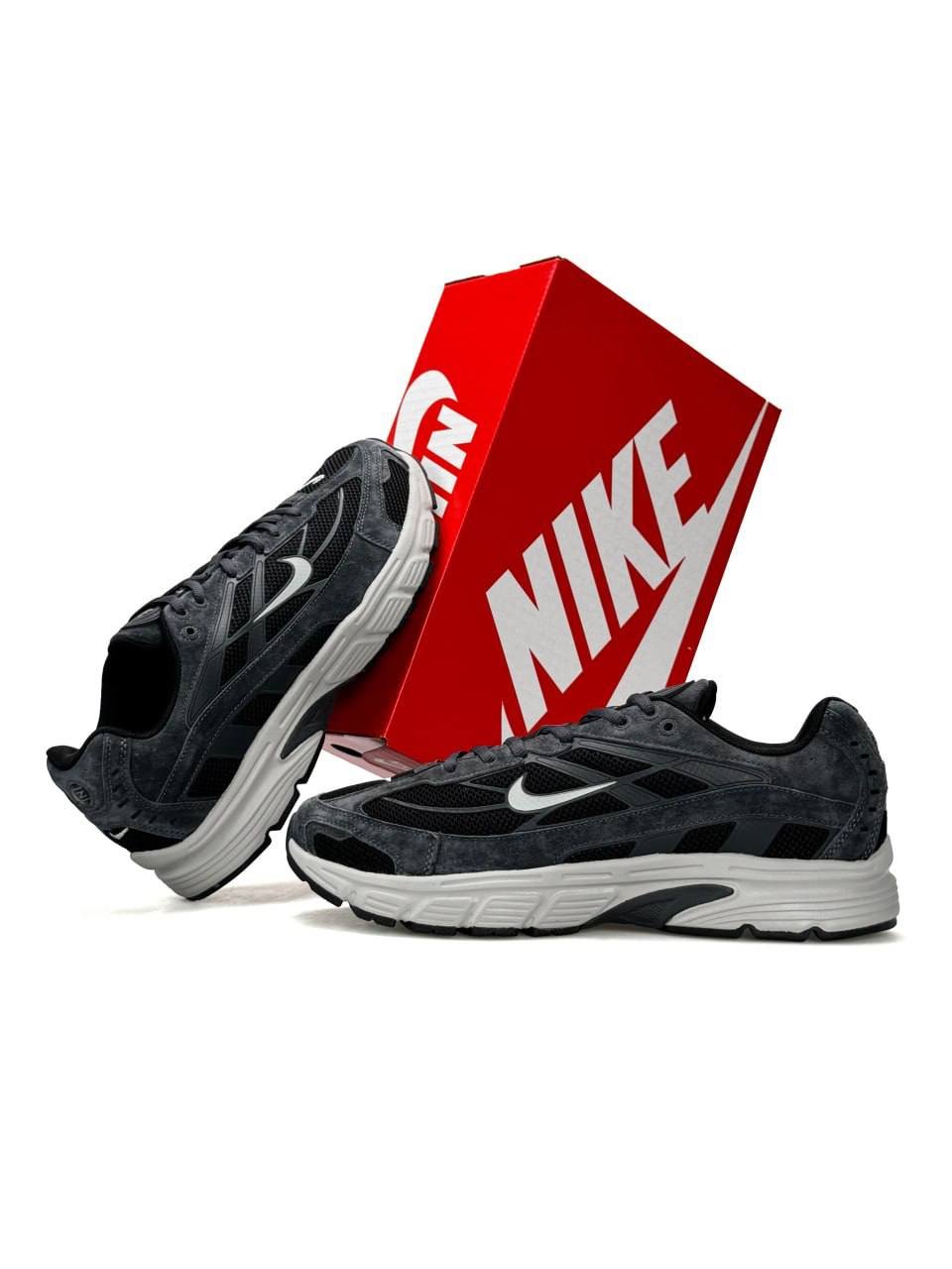 Nike x Supreme Big Size Grey Black White (великан)