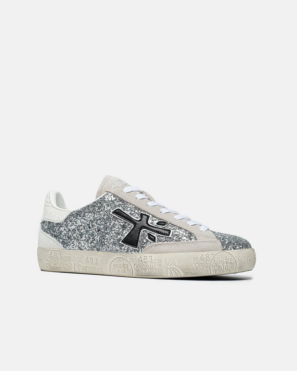 Premiata Stevend 6660 Silver Glitters