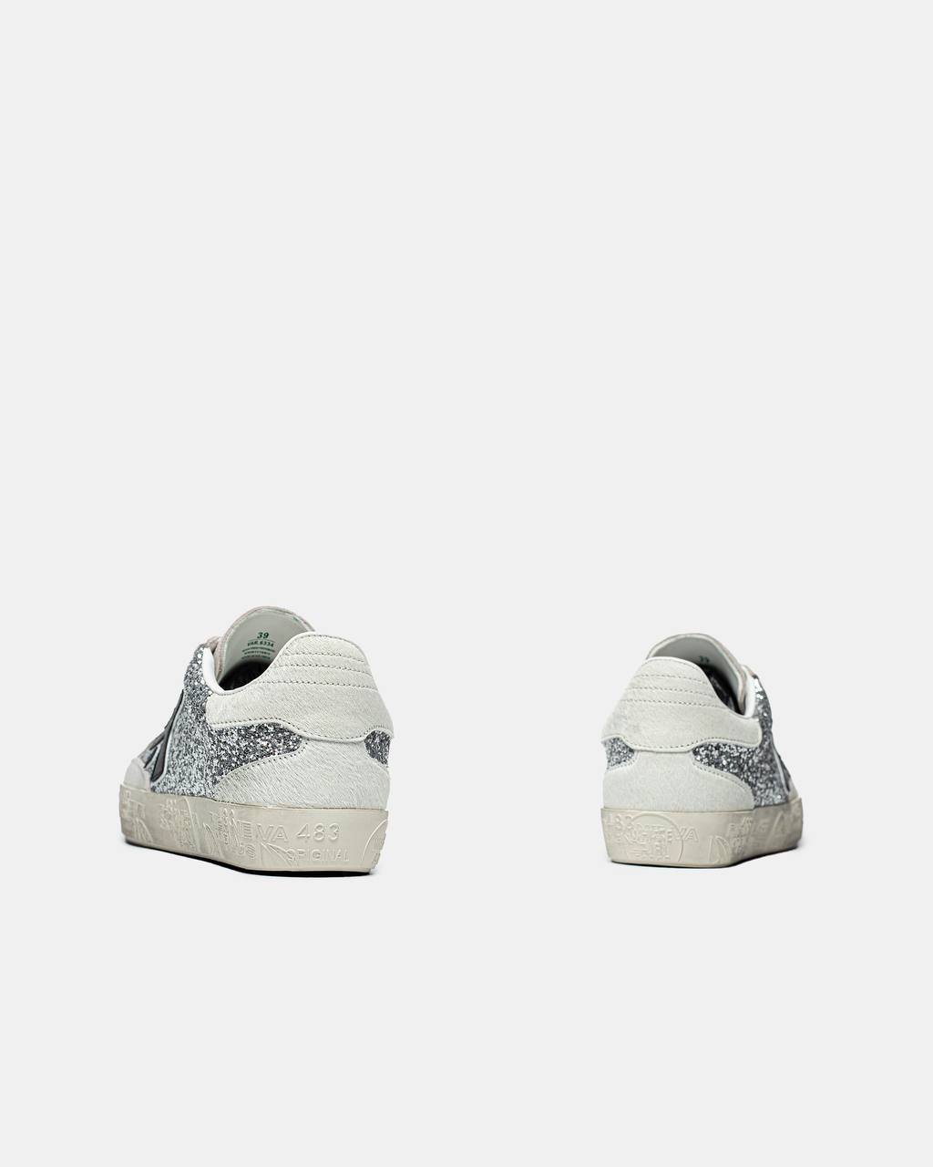 Premiata Stevend 6660 Silver Glitters
