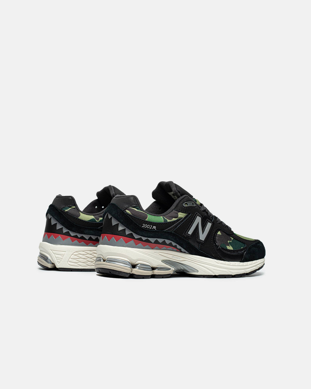 New Balance 2002R x Bape Black Khaki