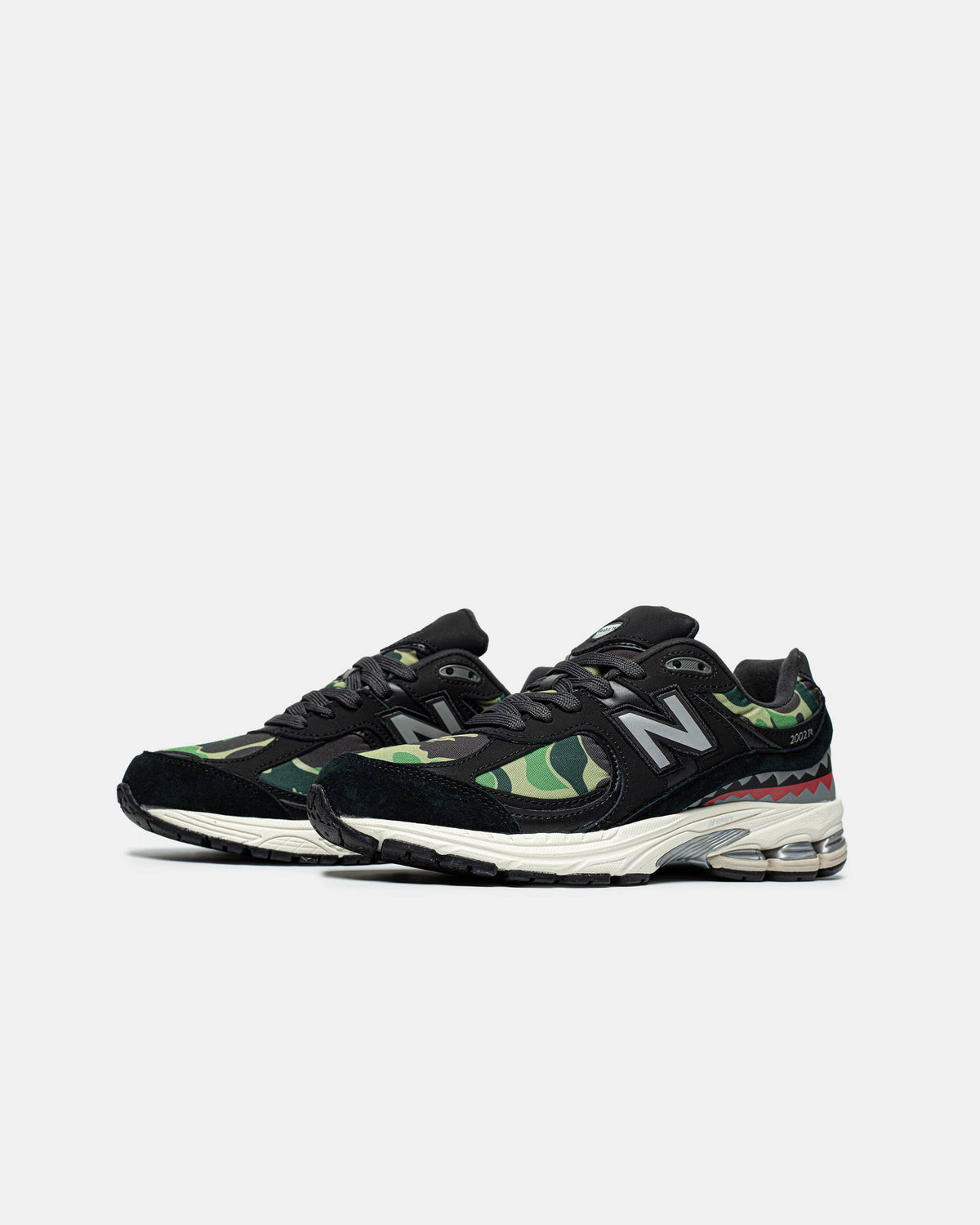 New Balance 2002R x Bape Black Khaki