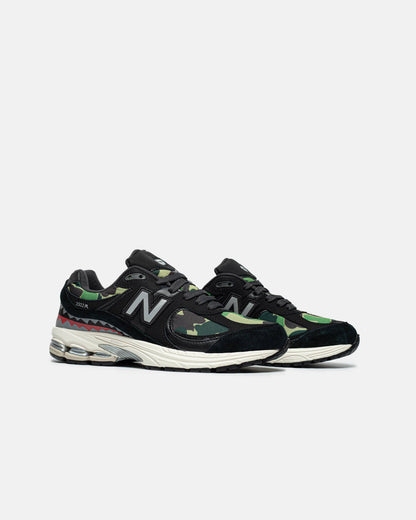 New Balance 2002R x Bape Black Khaki