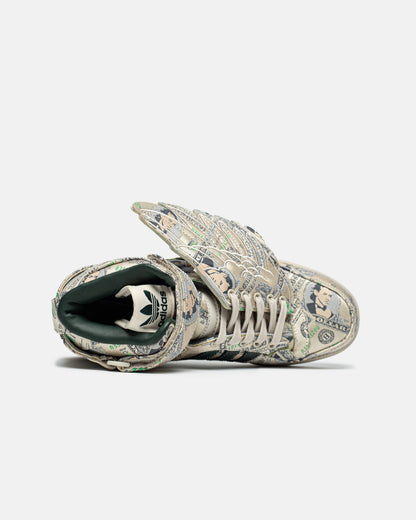 Adidas Forum x Jeremy Scott Wings 1.0 Money Green