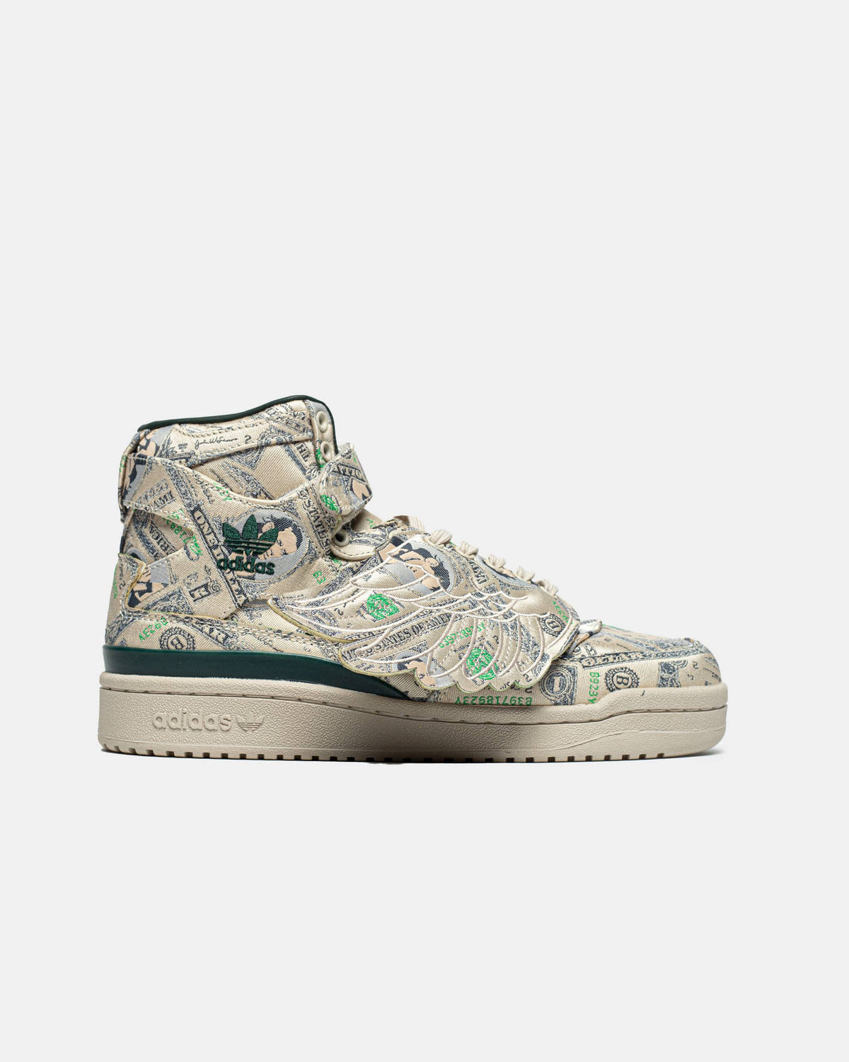 Adidas Forum x Jeremy Scott Wings 1.0 Money Green