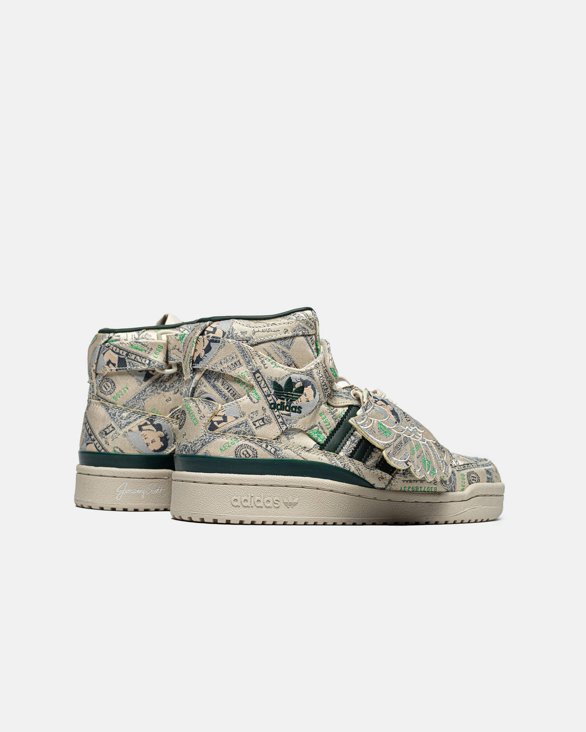 Adidas Forum x Jeremy Scott Wings 1.0 Money Green