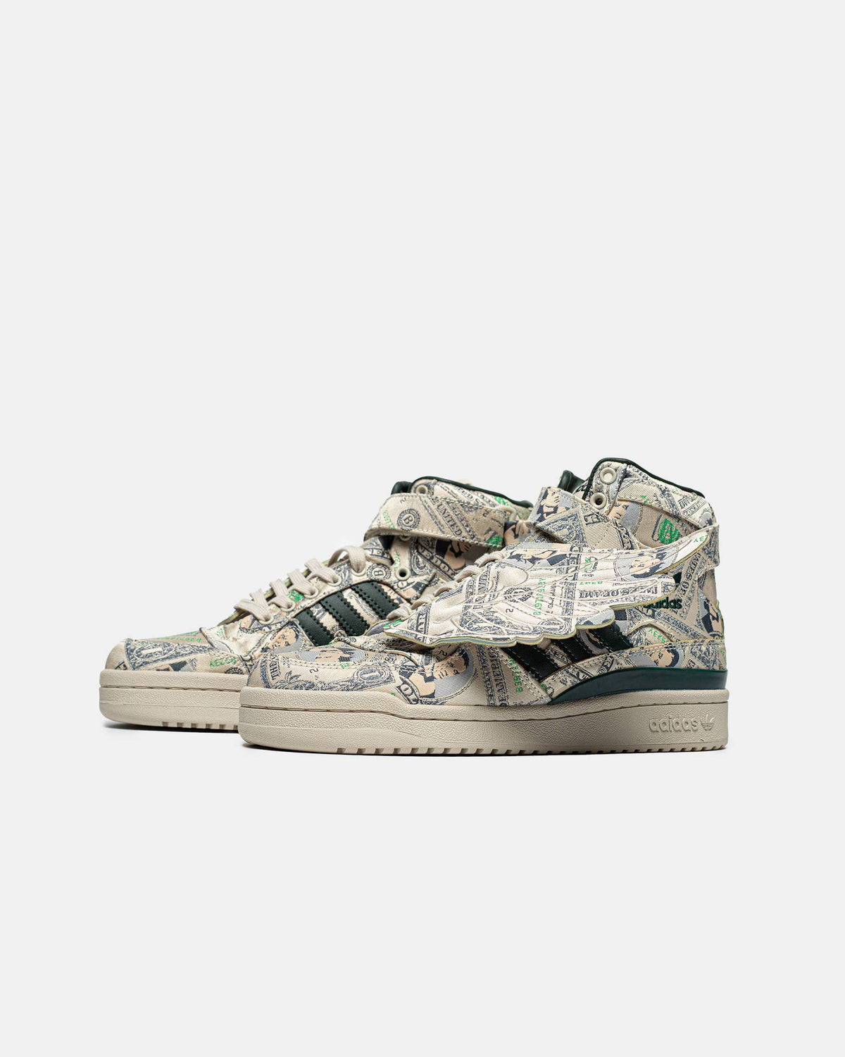 Adidas Forum x Jeremy Scott Wings 1.0 Money Green
