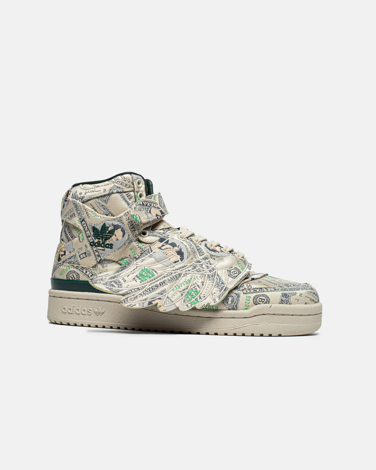 Adidas Forum x Jeremy Scott Wings 1.0 Money Green