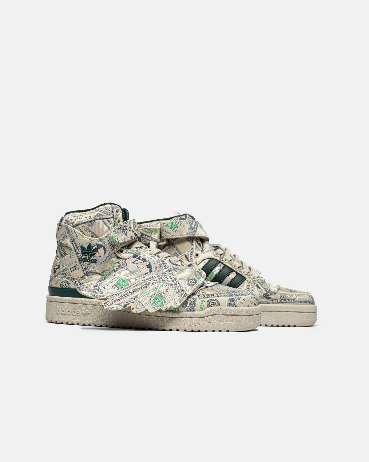 Adidas Forum x Jeremy Scott Wings 1.0 Money Green