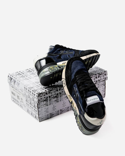 Premiata Mick Black Blue White