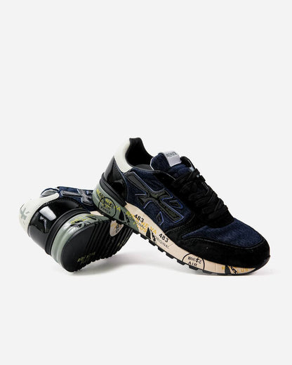 Premiata Mick Black Blue White