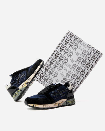 Premiata Mick Black Blue White