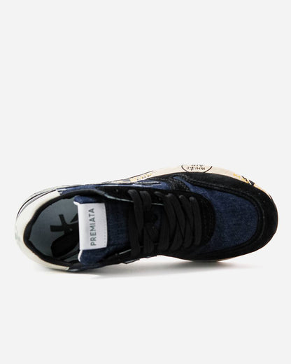 Premiata Mick Black Blue White