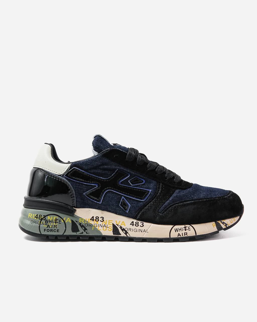 Premiata Mick Black Blue White