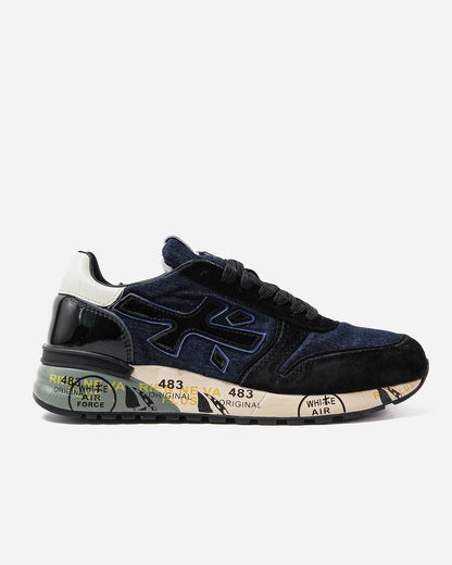 Premiata Mick Black Blue White
