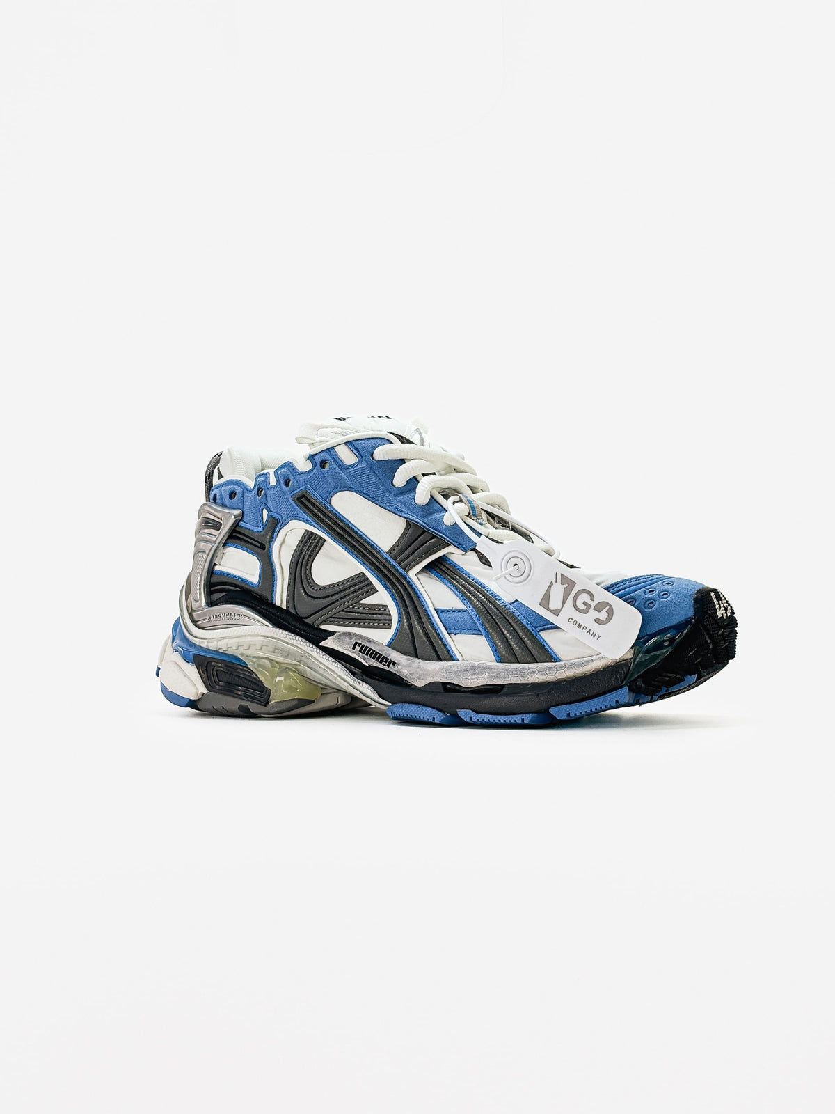 Balenciaga Runner Blue White