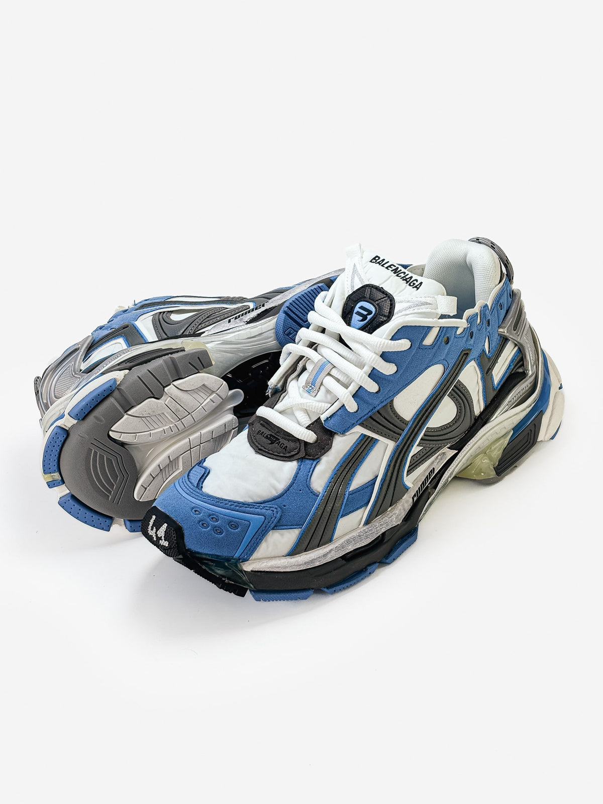 Balenciaga Runner Blue White