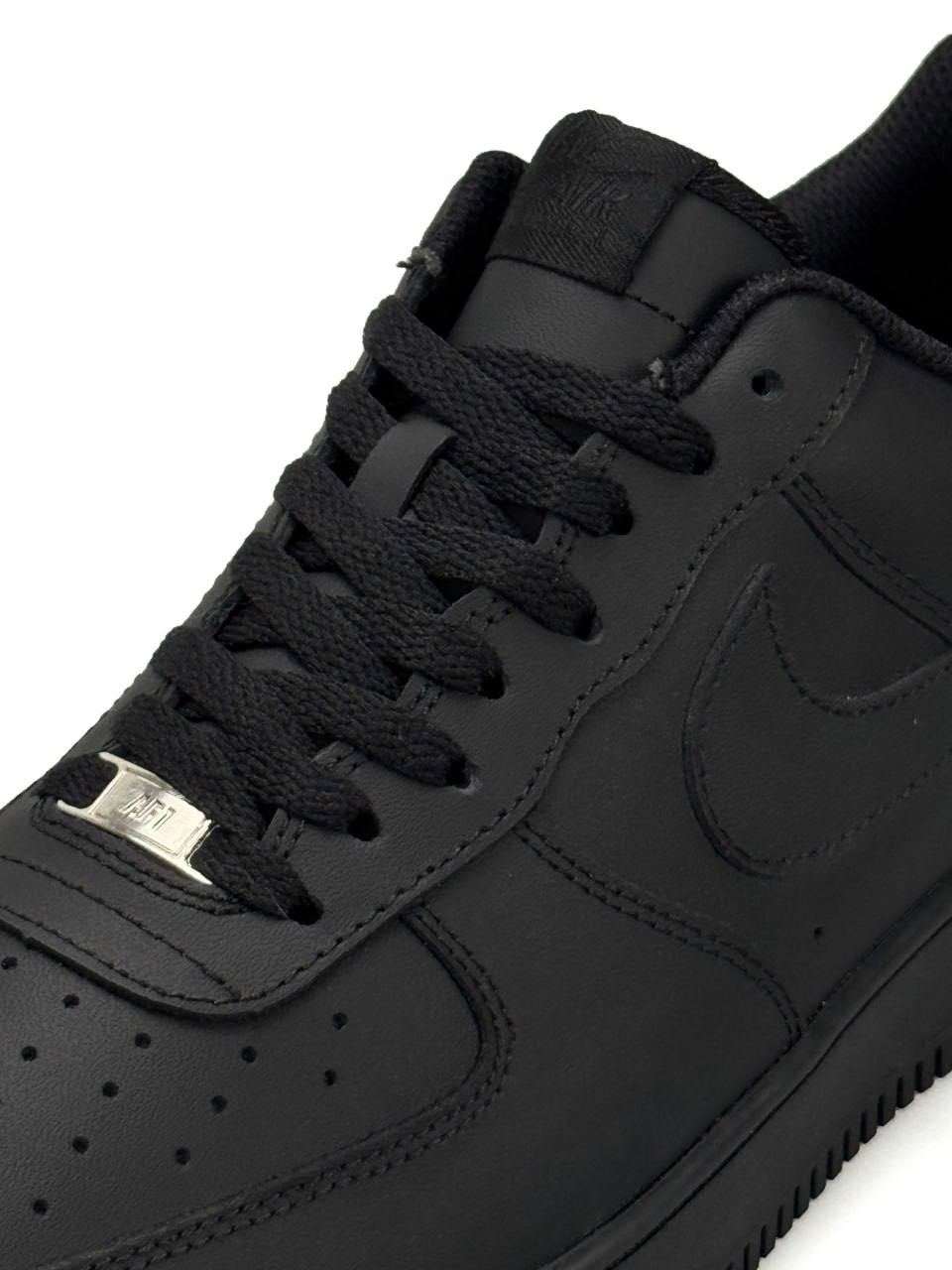 Nike Air Force 1 Big Size All Black (великан)