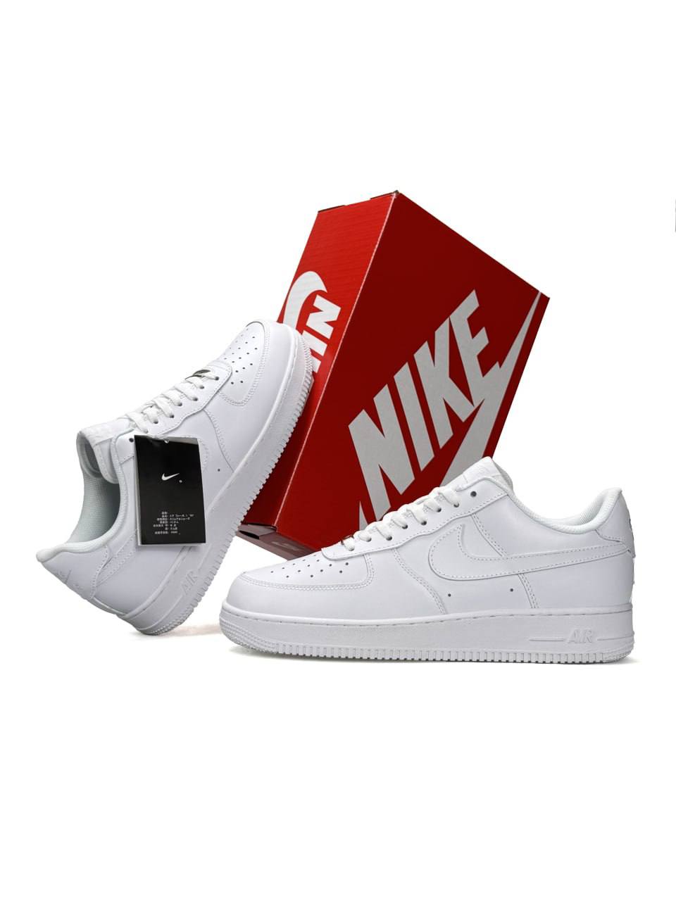 Nike Air Force 1 Big Size White (великан)