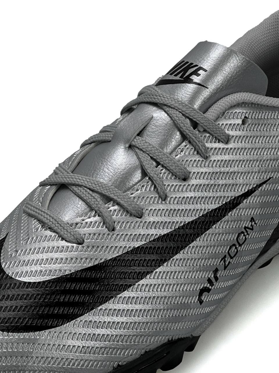 Nike Air Zoom Mercurial Vapor 15 Academy TF Silver Black