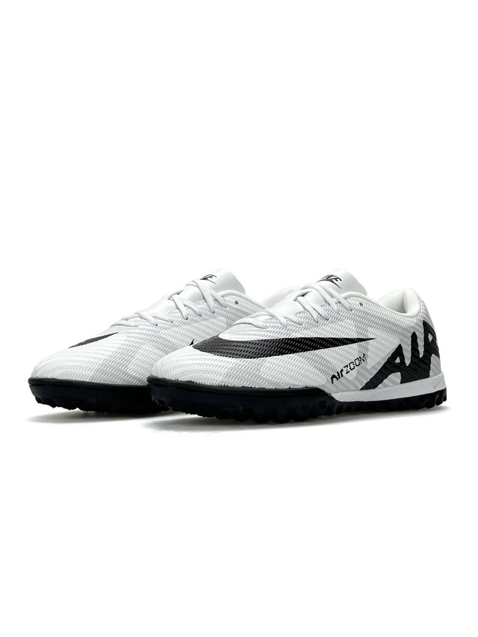 Nike Air Zoom Mercurial Vapor 15 Academy TF White Grey Black