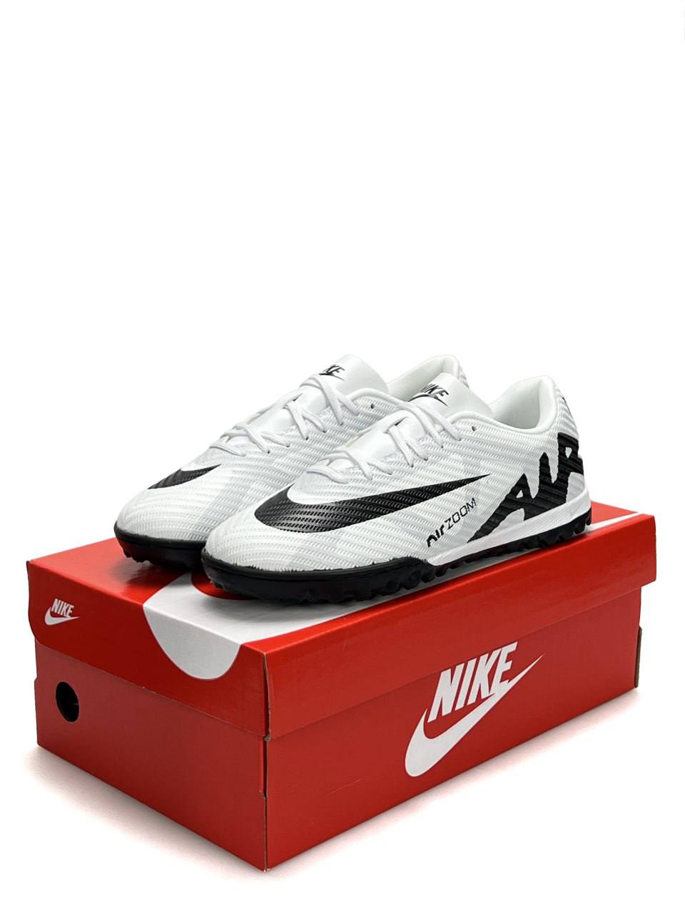 Nike Air Zoom Mercurial Vapor 15 Academy TF White Grey Black
