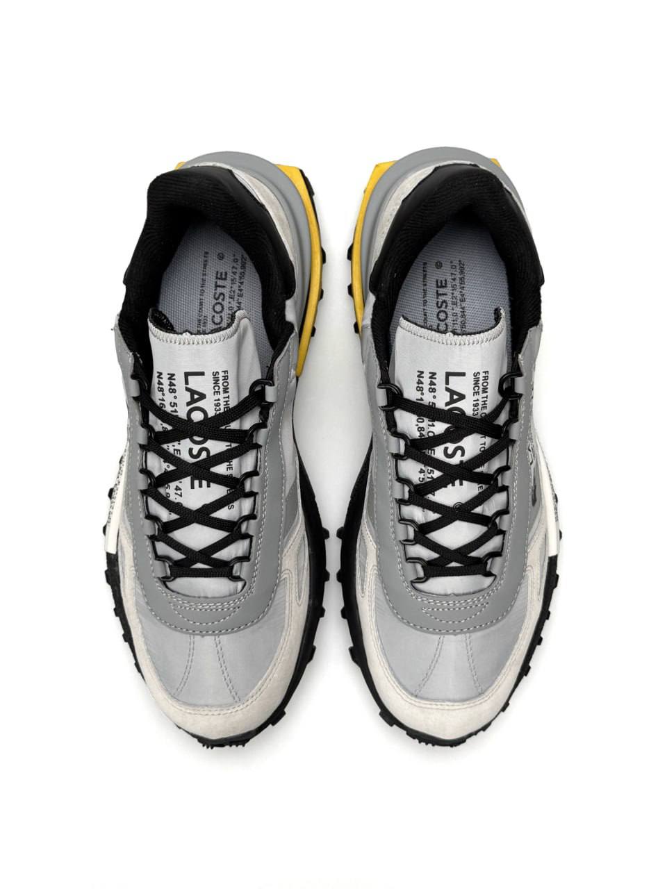 Lacoste Elite Active Pale Grey Black