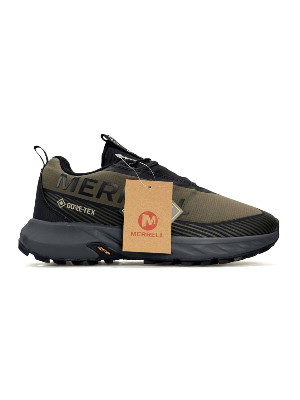Merrell Agility Peak 5 GTX Gore-Tex Khaki Grey Black