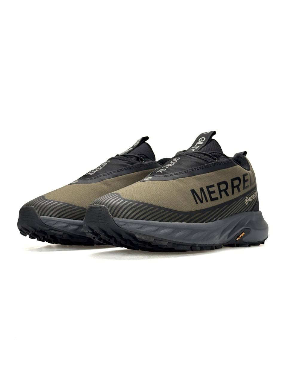 Merrell Agility Peak 5 GTX Gore-Tex Khaki Grey Black