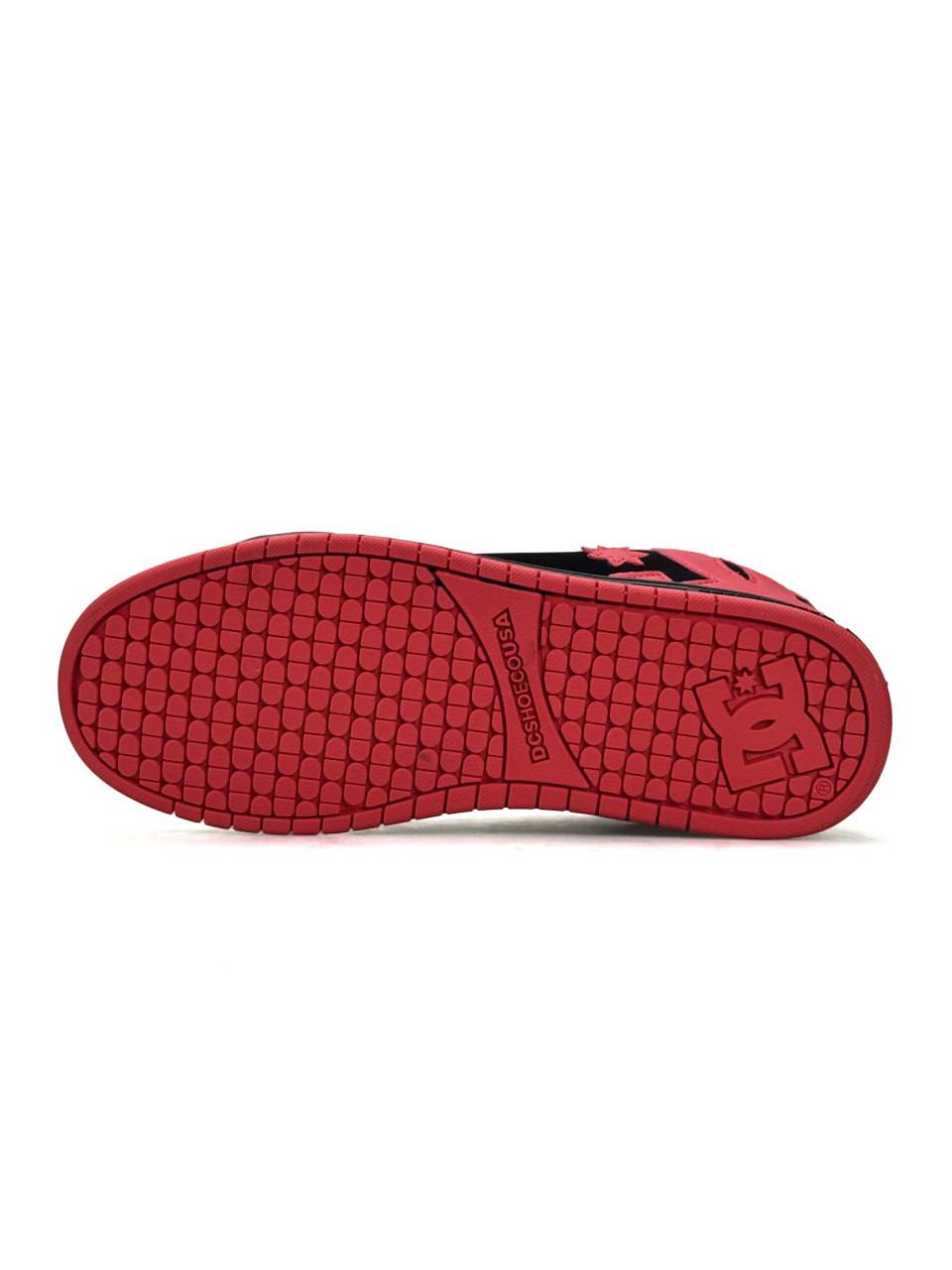 DC Shoes Court Graffik Red on Black