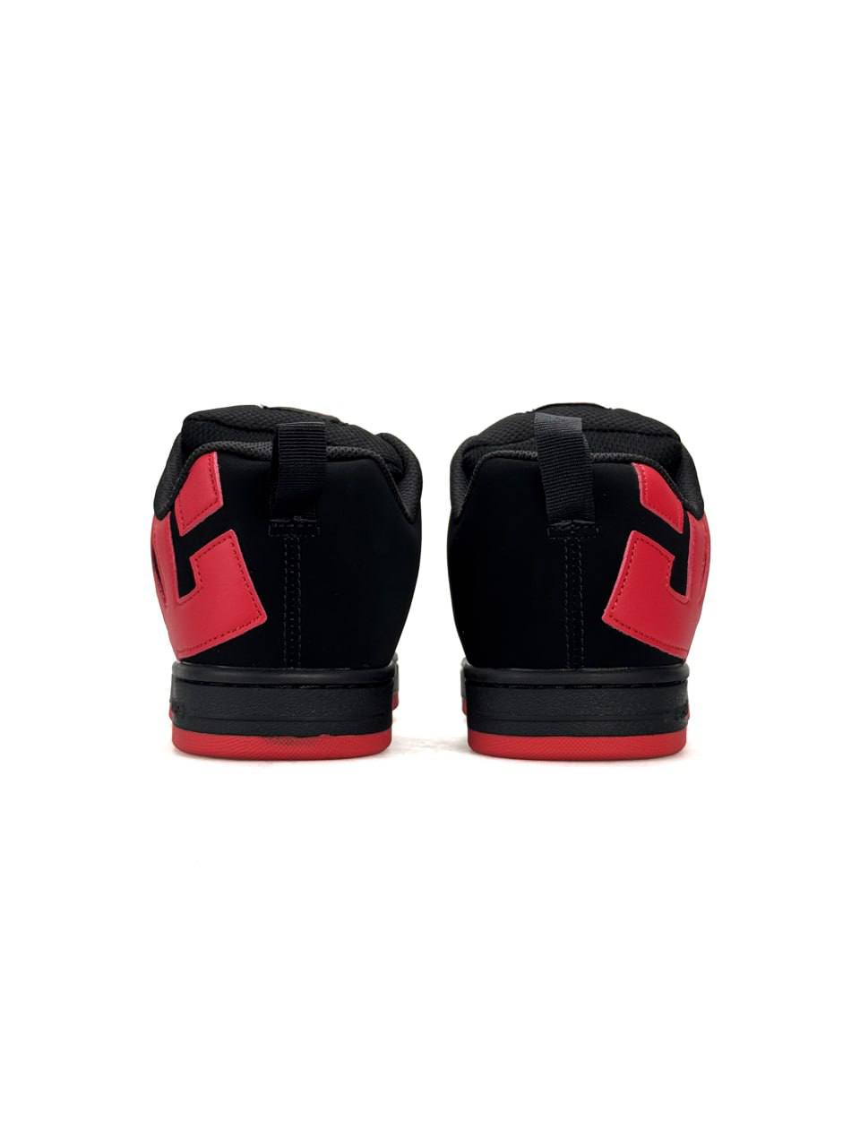 DC Shoes Court Graffik Red on Black