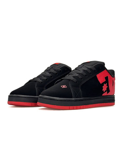 DC Shoes Court Graffik Red on Black