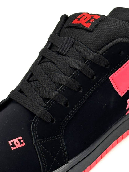 DC Shoes Court Graffik Red on Black