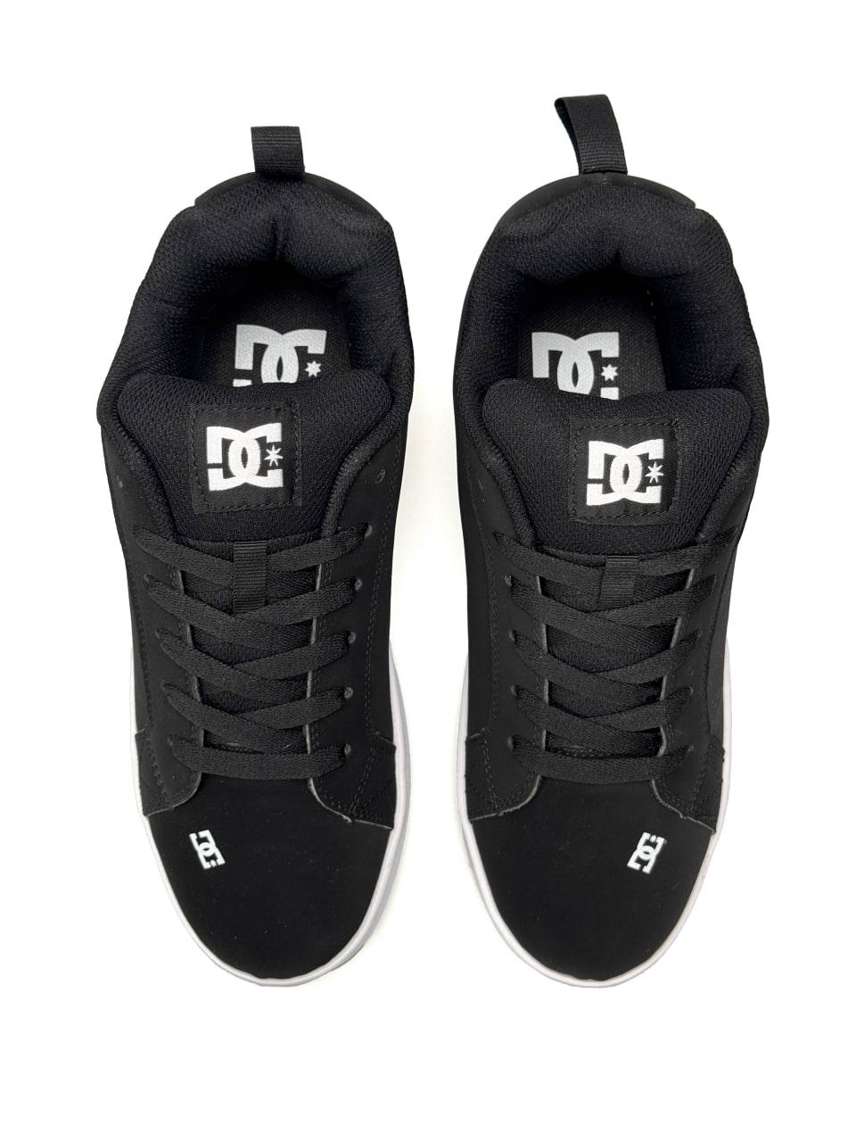 DC Shoes Court Graffik Black White