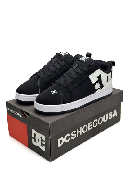 DC Shoes Court Graffik Black White