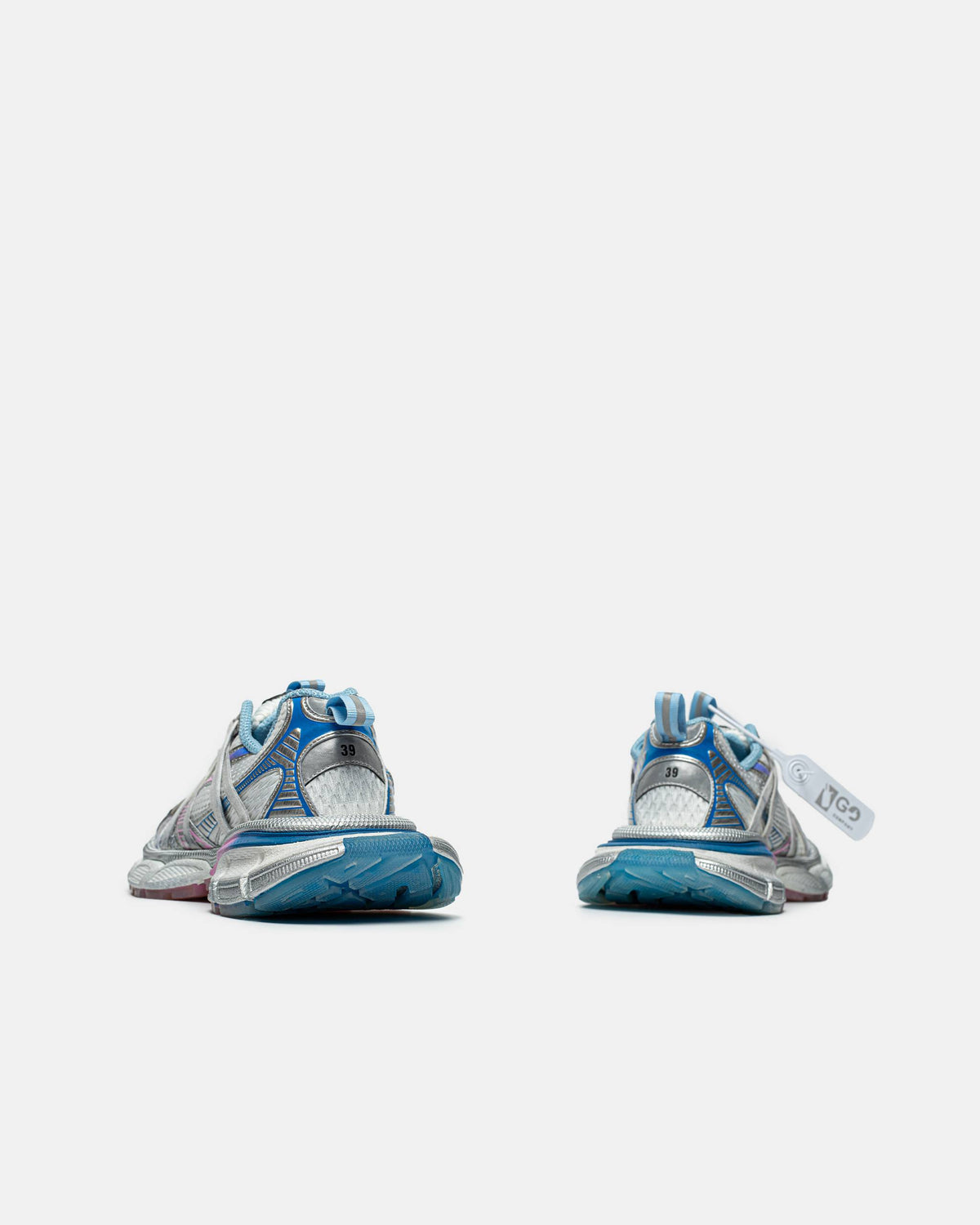 Balenciaga 3XL Extreme Laces Candy Pink Blue