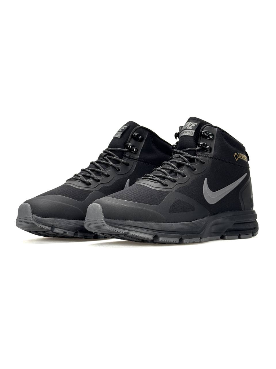 Nike Air Relentless 26 Mid GTX Gore-Tex Black Grey