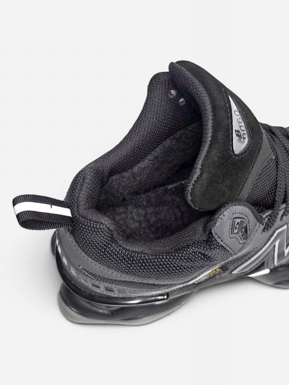 New Balance 9060 Fur Black Grey