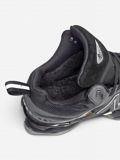 New Balance 9060 Fur Black Grey