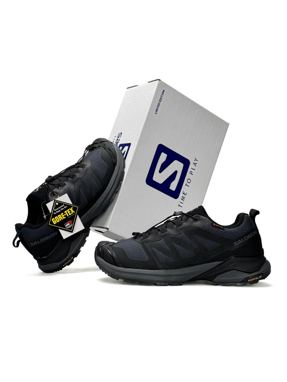 Salomon X-Adventure GTX Gore-Tex Bluish Grey Black