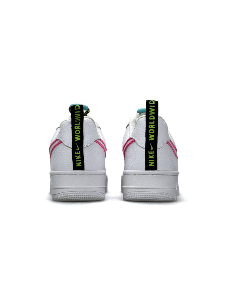 Nike Air Force 1 '07 PRM Worldwide Pack White Pink