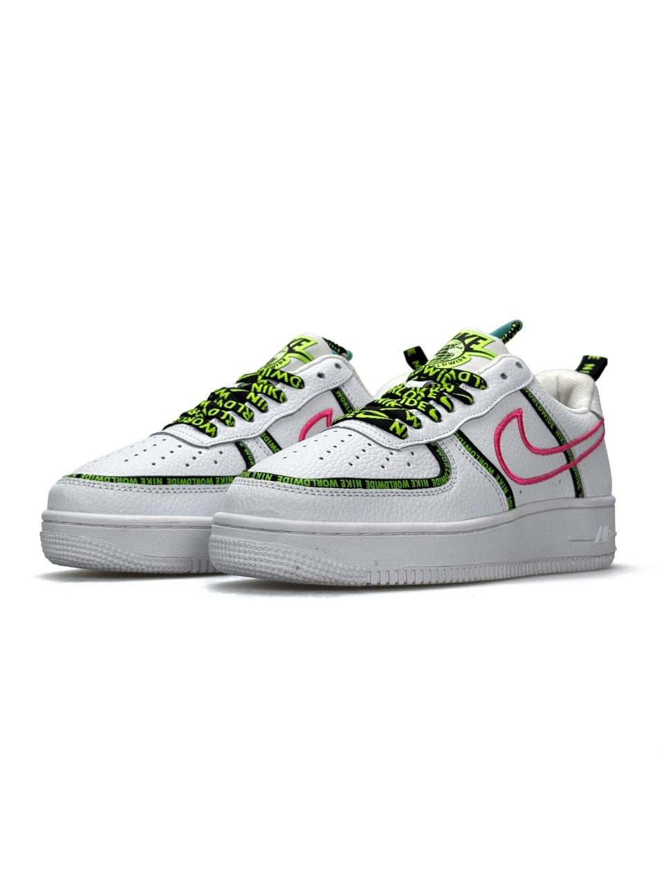 Nike Air Force 1 '07 PRM Worldwide Pack White Pink