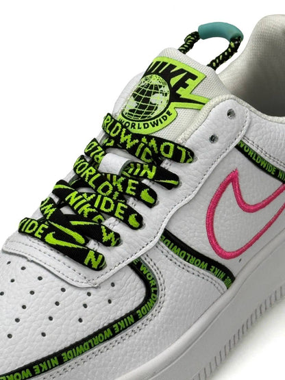 Nike Air Force 1 '07 PRM Worldwide Pack White Pink