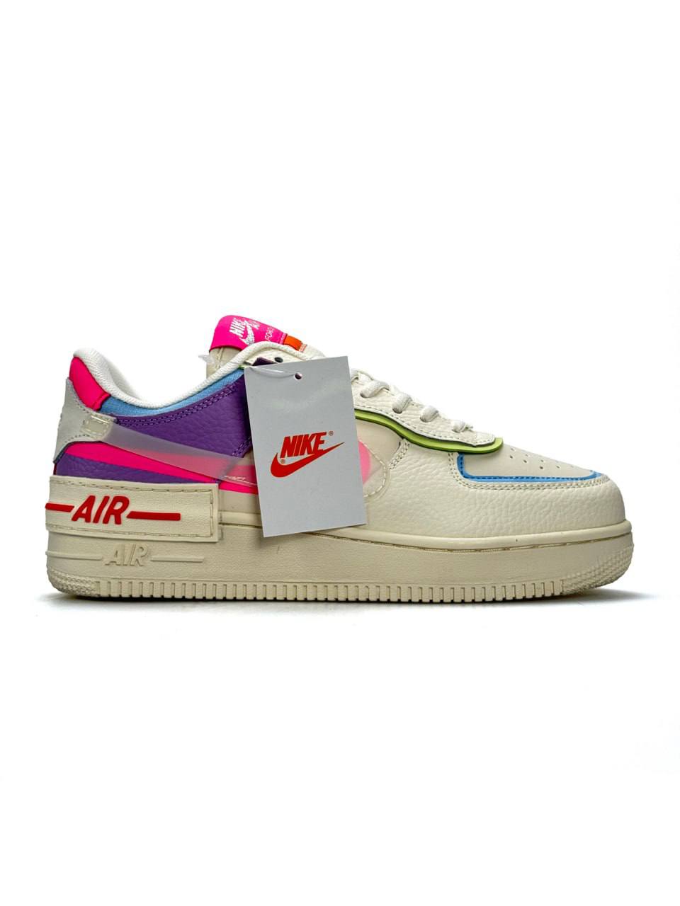 Nike Air Force 1 Shadow Beige Multicolor