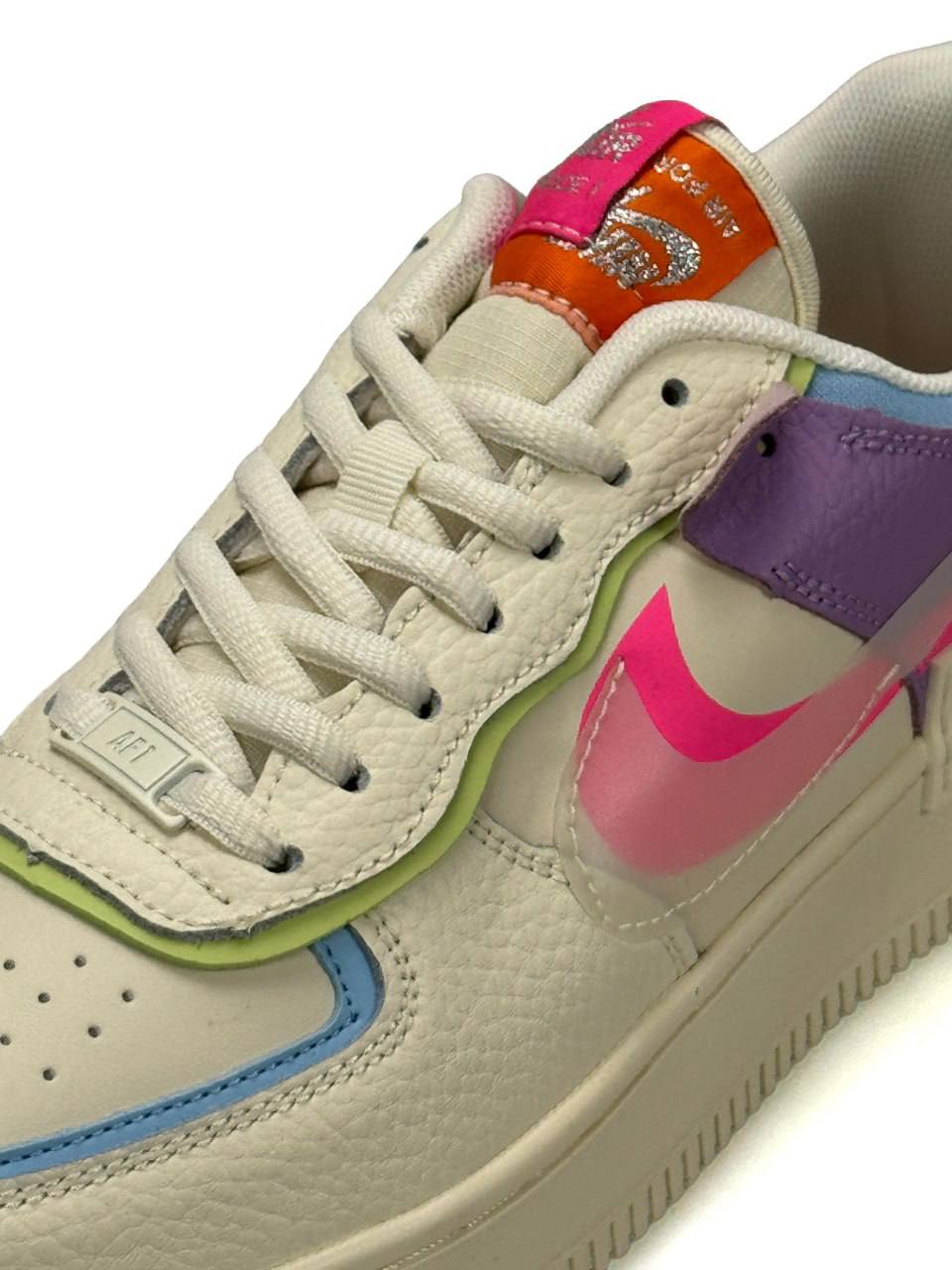 Nike Air Force 1 Shadow Beige Multicolor