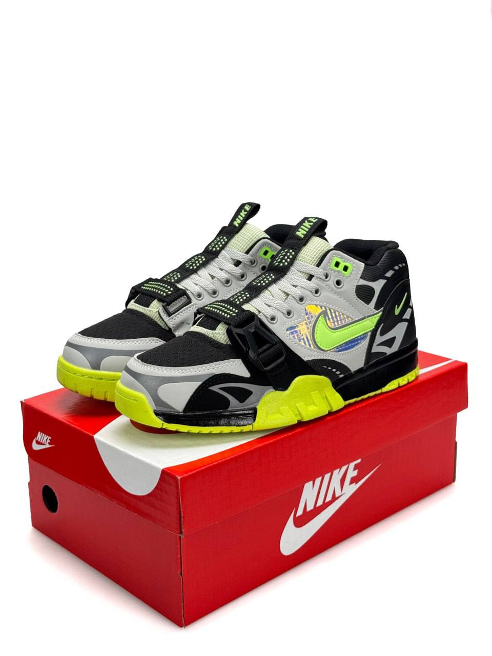 Nike Air Trainer 1 SP Utility Grey Black Lime