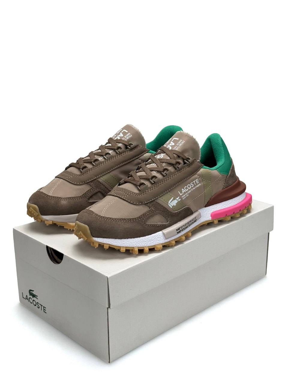 Lacoste Elite Active Brown Green