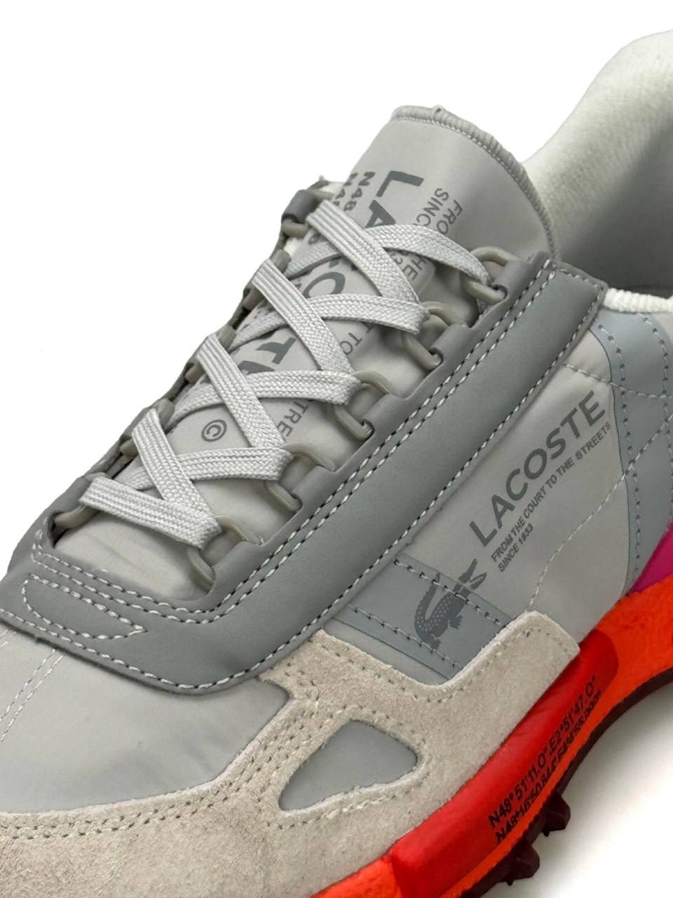 Lacoste Elite Active Pale Grey Coral