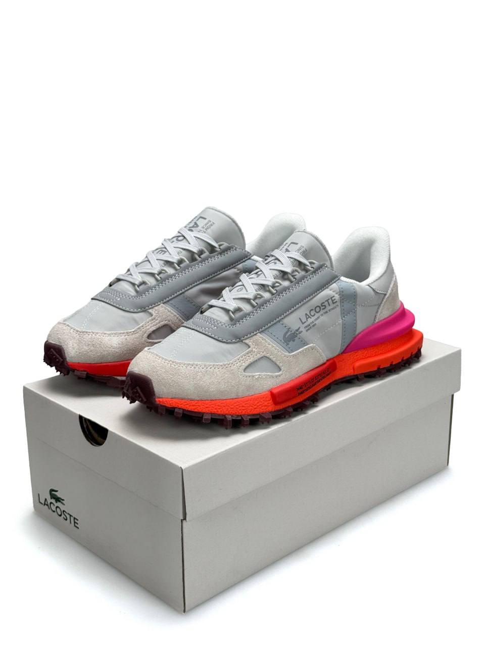 Lacoste Elite Active Pale Grey Coral