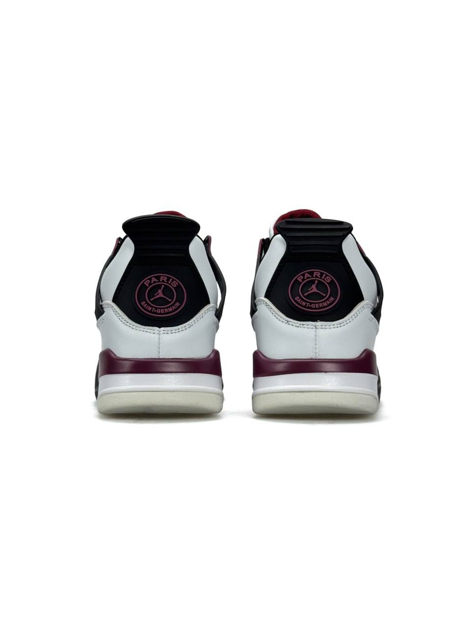 Nike Air Jordan 4 Retro PSG White Burgundy Black
