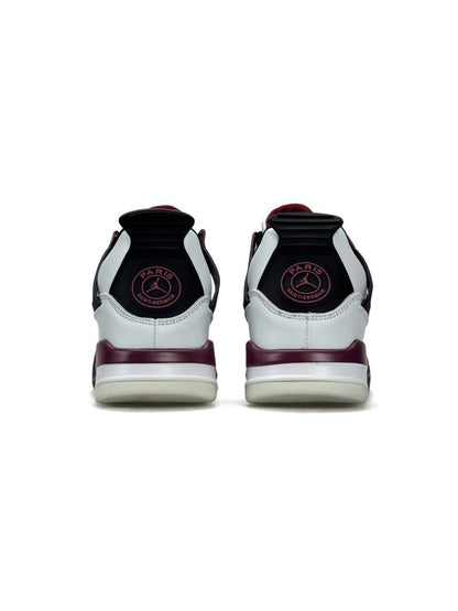 Nike Air Jordan 4 Retro PSG White Burgundy Black